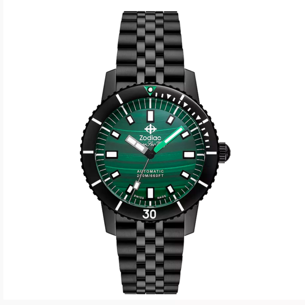 Zodiac Malachite watch