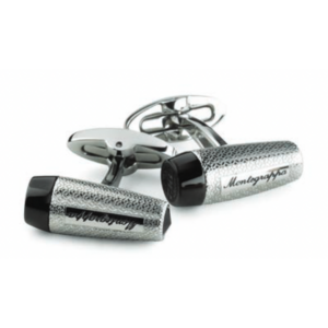 Stainless steel Black Trim Cufflinks